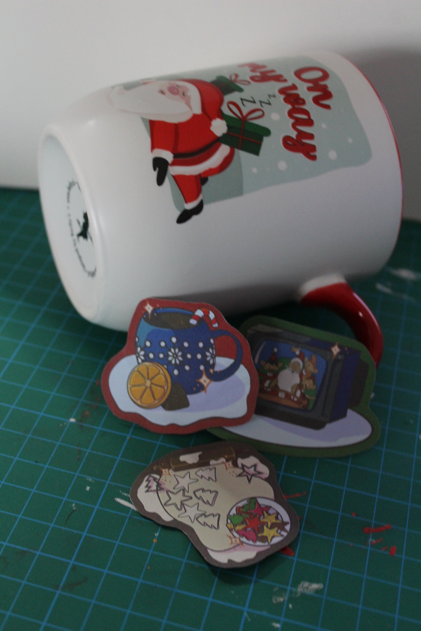 Cozy Christmas – 3-teiliges Sticker-Set für die schönste Zeit des Jahres