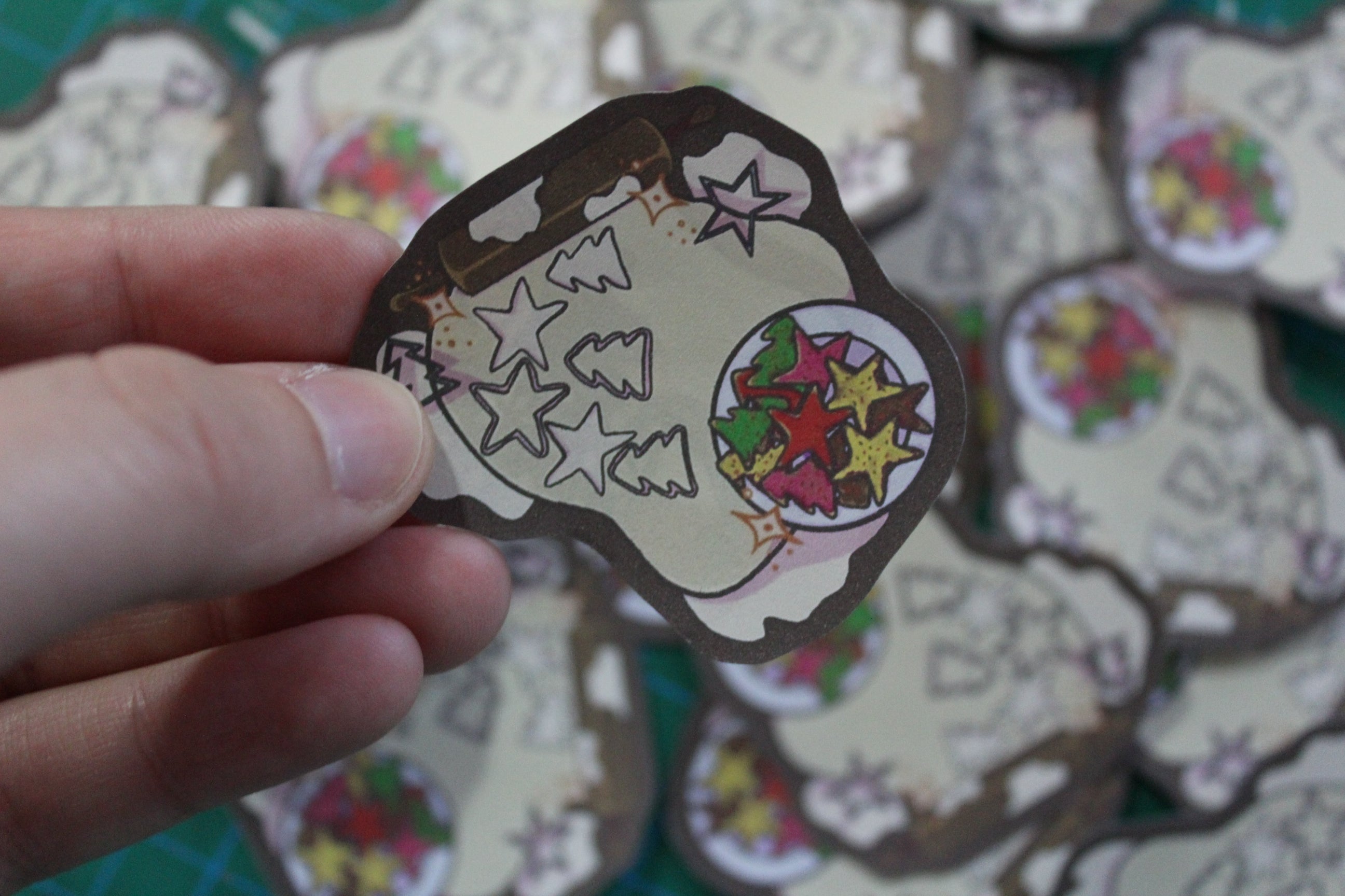 Cozy Christmas – 3-teiliges Sticker-Set für die schönste Zeit des Jahres