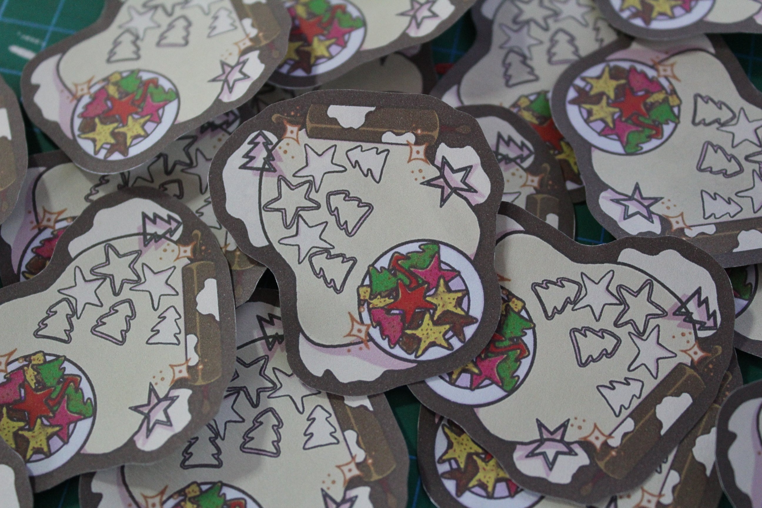 Cozy Christmas – 3-teiliges Sticker-Set für die schönste Zeit des Jahres