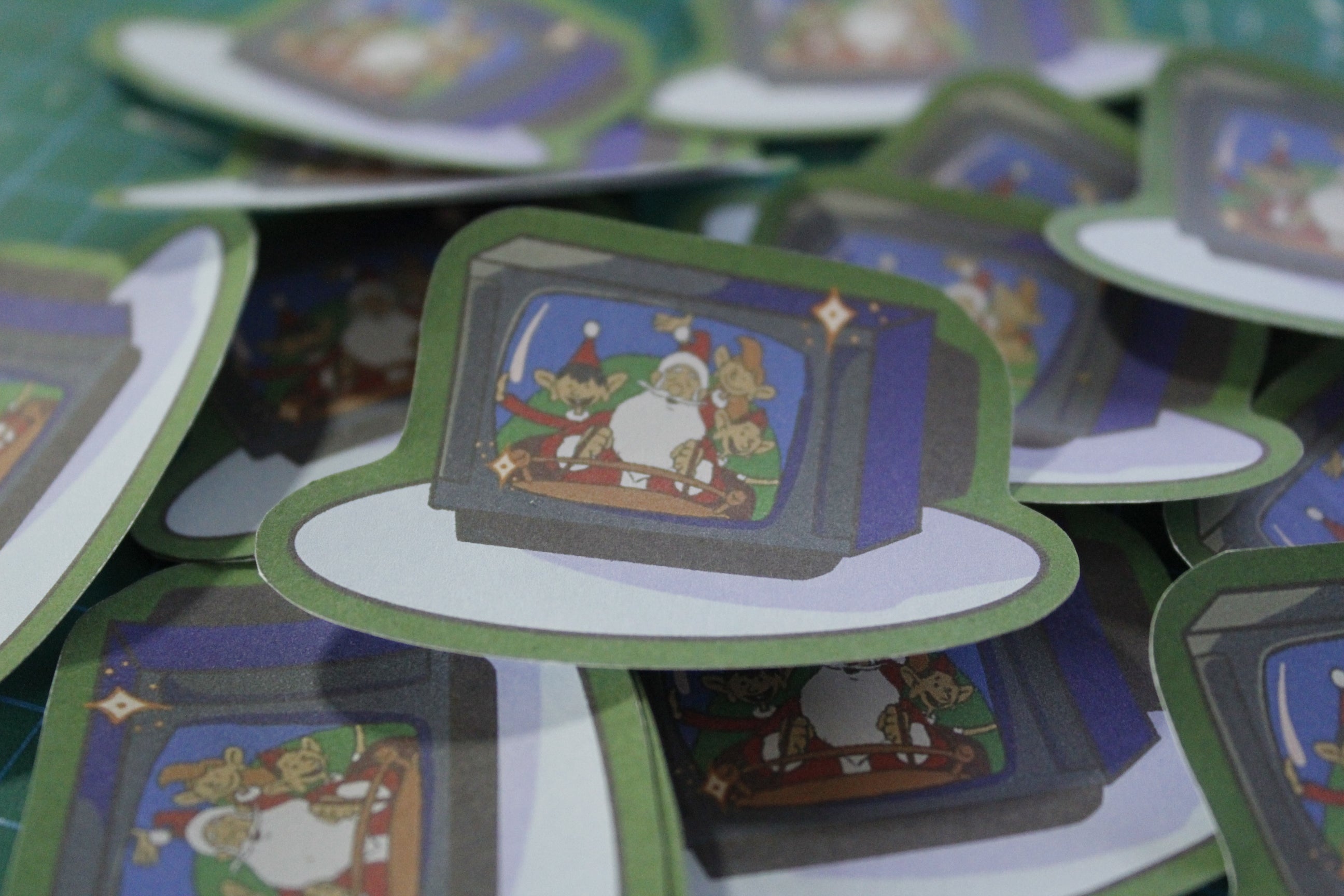 Cozy Christmas – 3-teiliges Sticker-Set für die schönste Zeit des Jahres