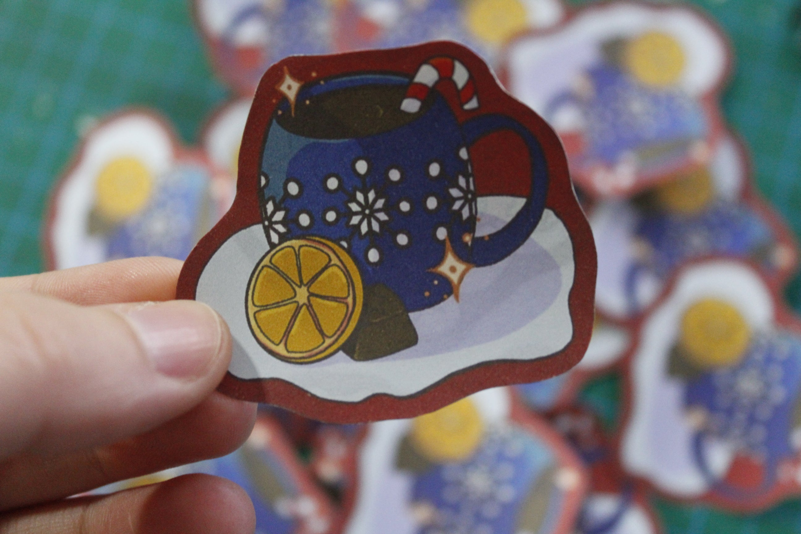 Cozy Christmas – 3-teiliges Sticker-Set für die schönste Zeit des Jahres