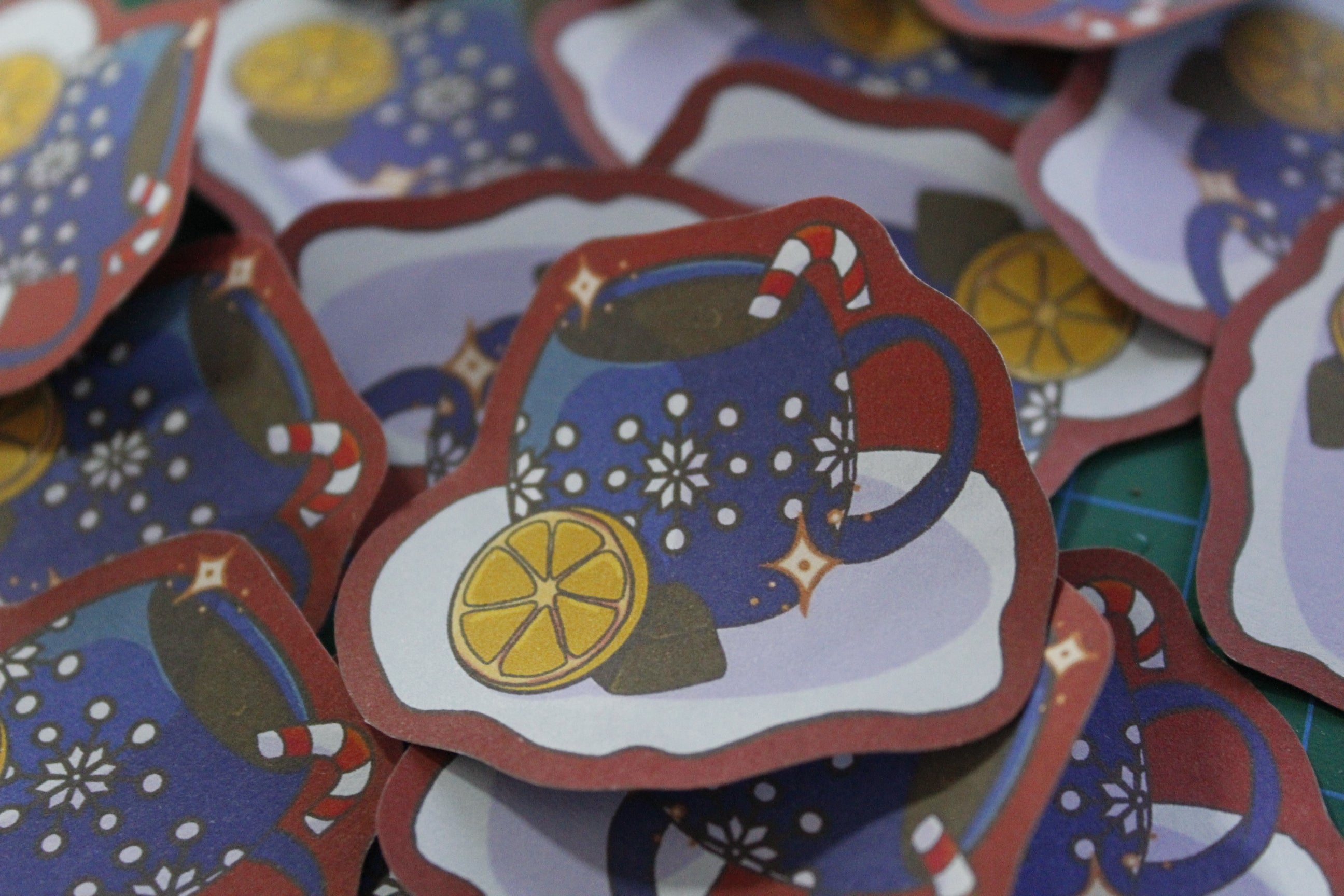 Cozy Christmas – 3-teiliges Sticker-Set für die schönste Zeit des Jahres