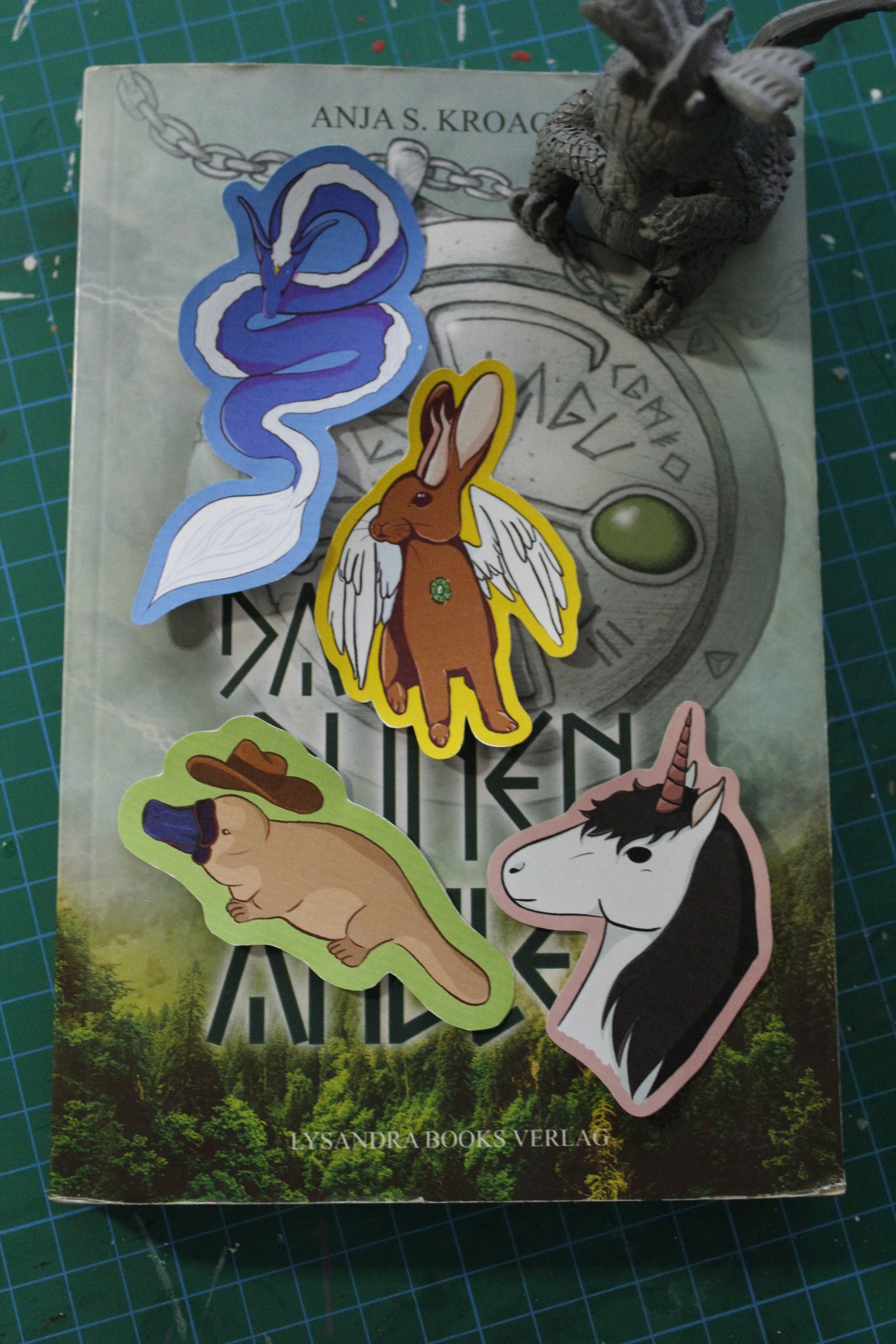 Mytical Creatur – 4-teiliges Sticker-Set voller Fantasie & Humor