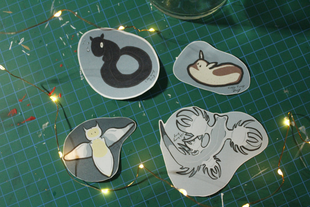 🐚 Forgotten Depths – Sticker Set