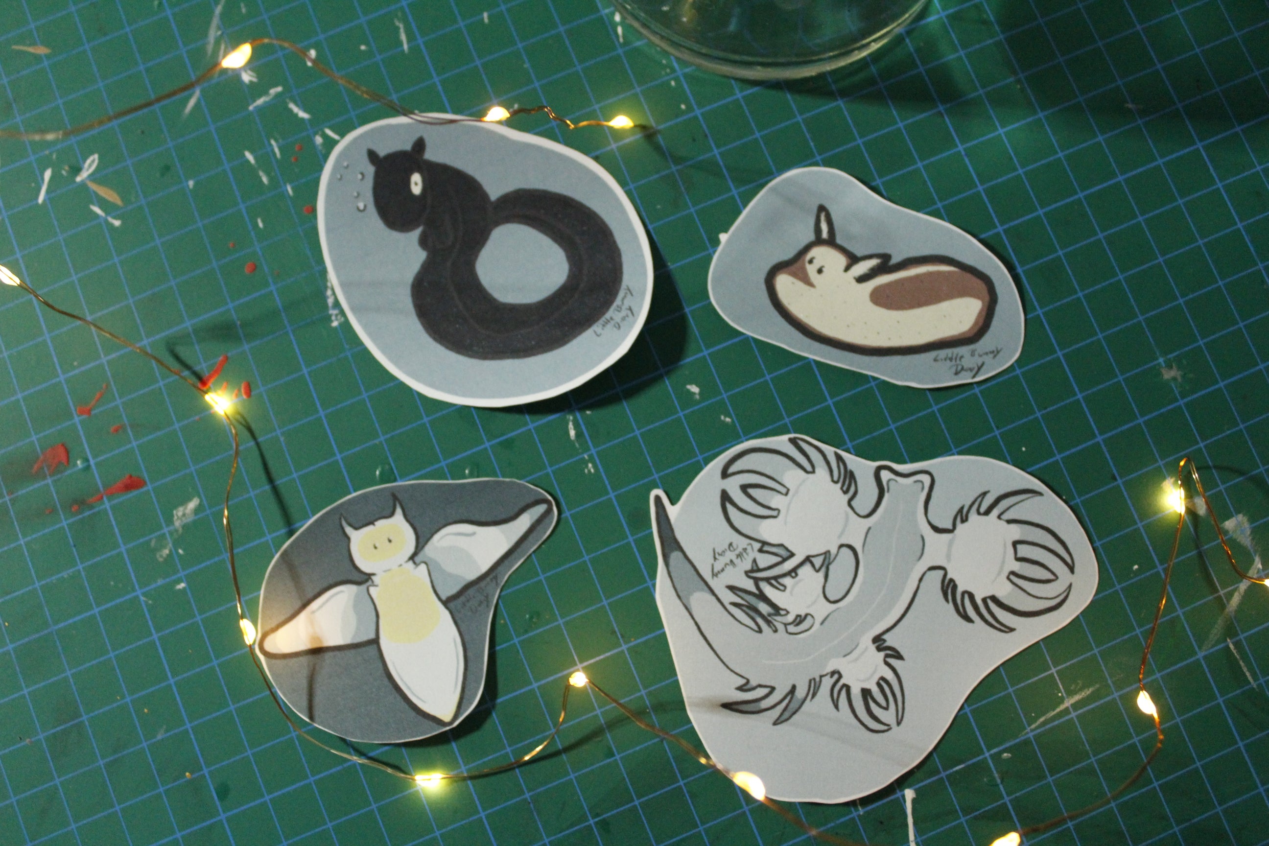 🐚 Forgotten Depths – Sticker Set