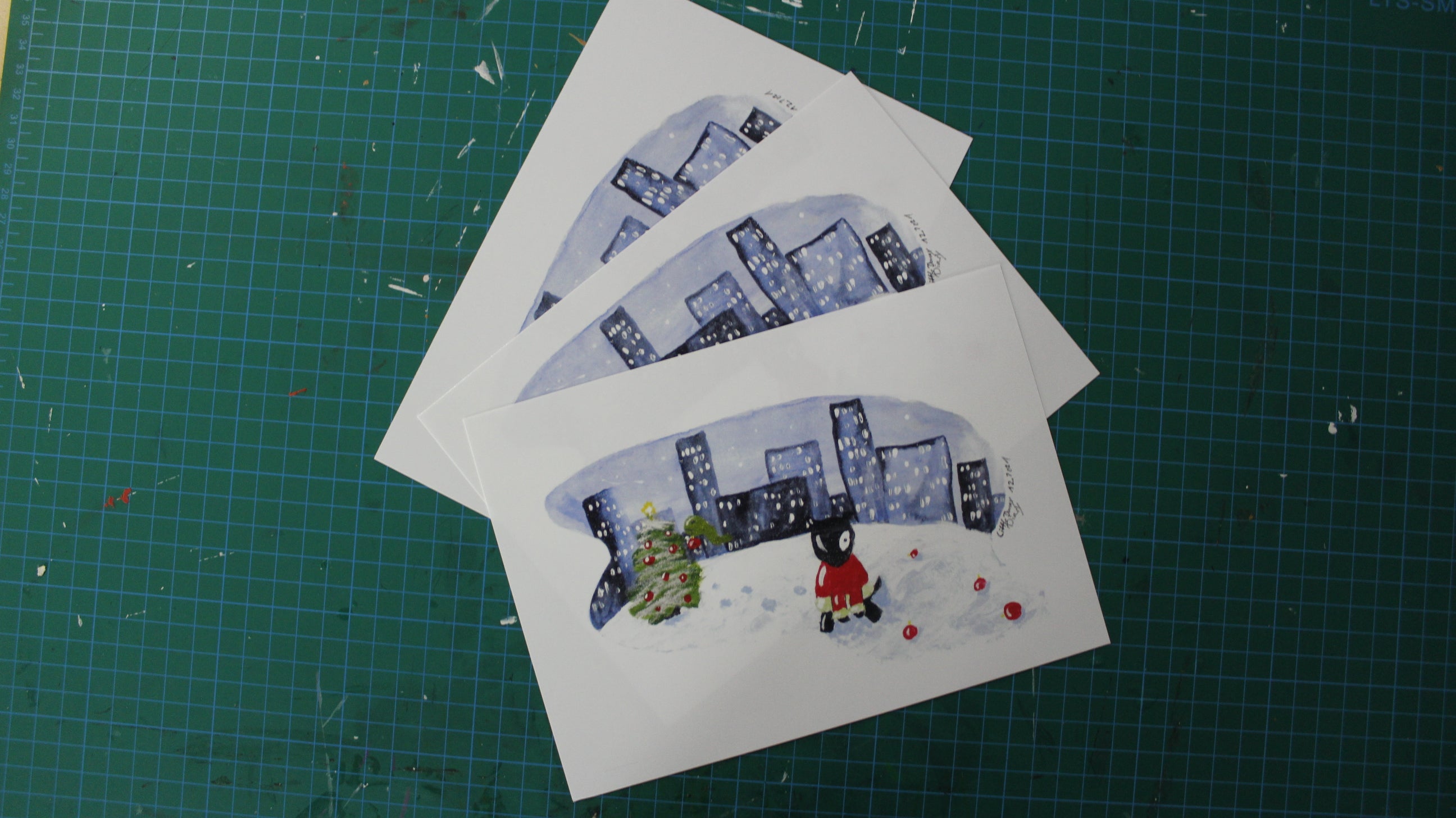 Little One’s Christmas-A3 Art Print