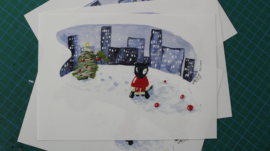 Little One’s Christmas-A3 Art Print